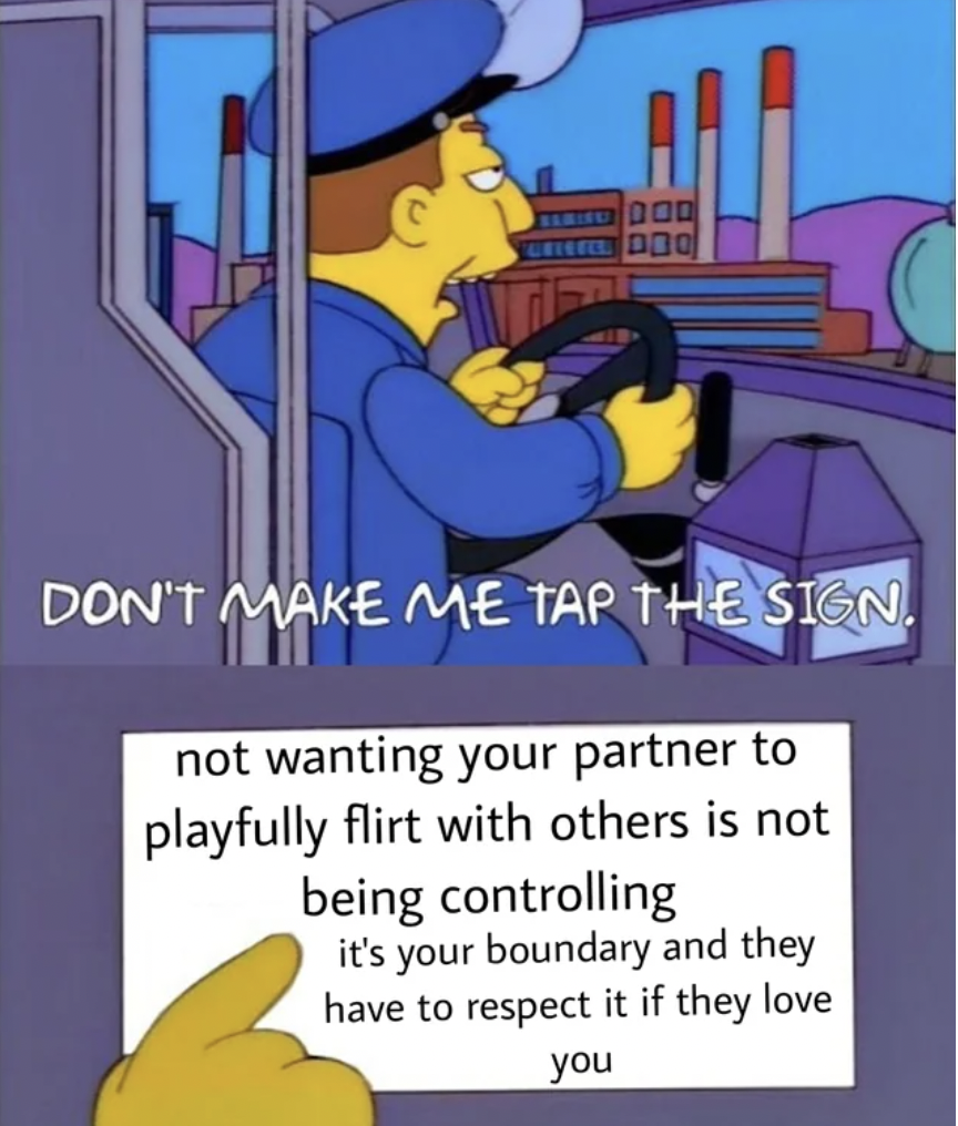 dont make me tap the sign blank - Don'T Make Me Tap The Sign. not wanting your partner to playfully flirt with others is not being controlling it's your boundary and they have to respect it if they love you