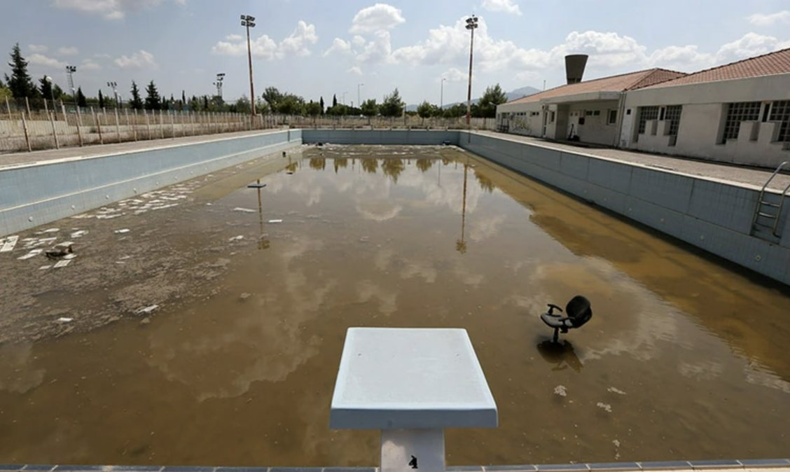 athens olympic swimming pool