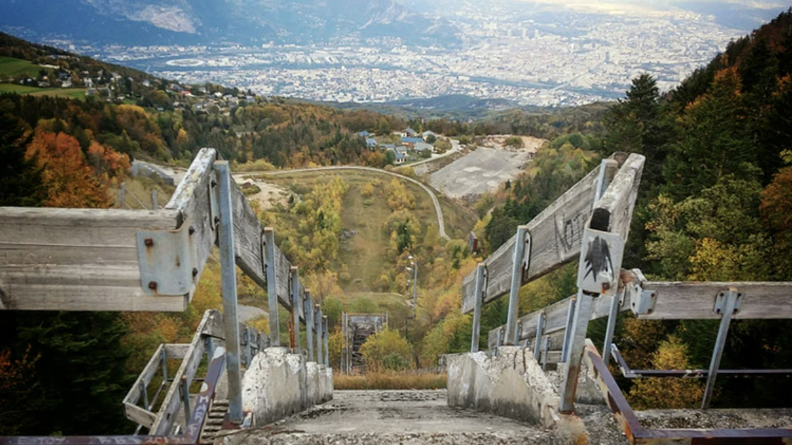 ski jump grenoble france