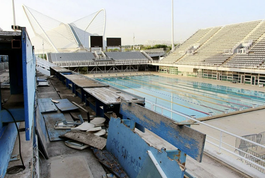 athens abandoned olympic venues