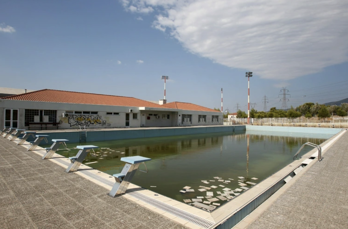 athens olympic pool