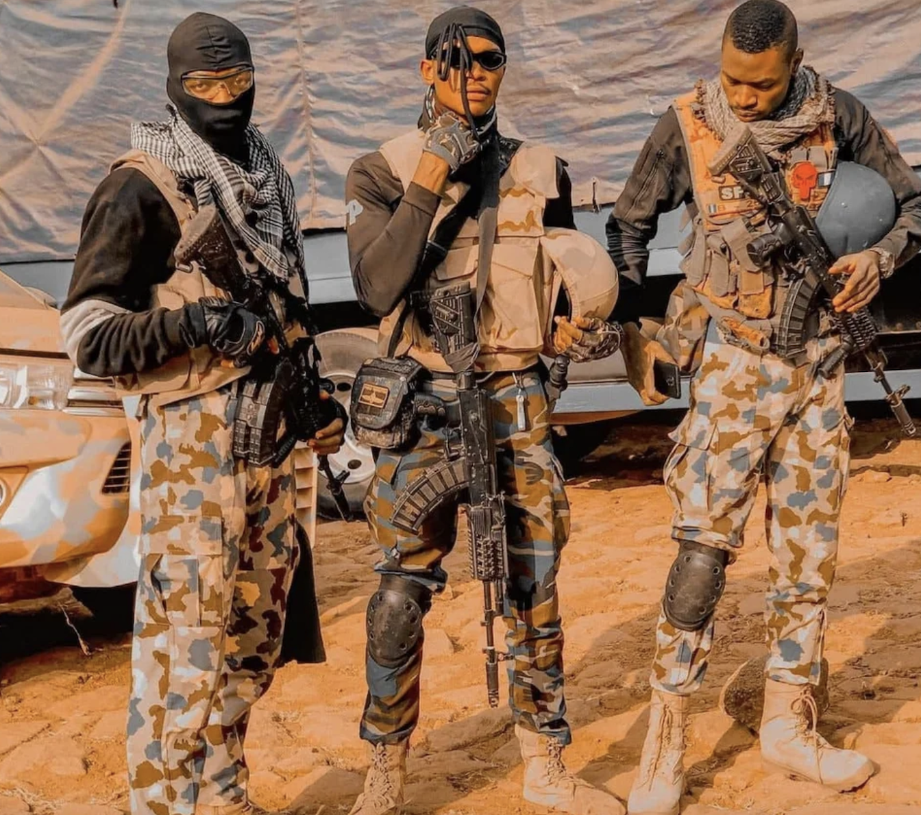 The stylish Nigerian special forces.