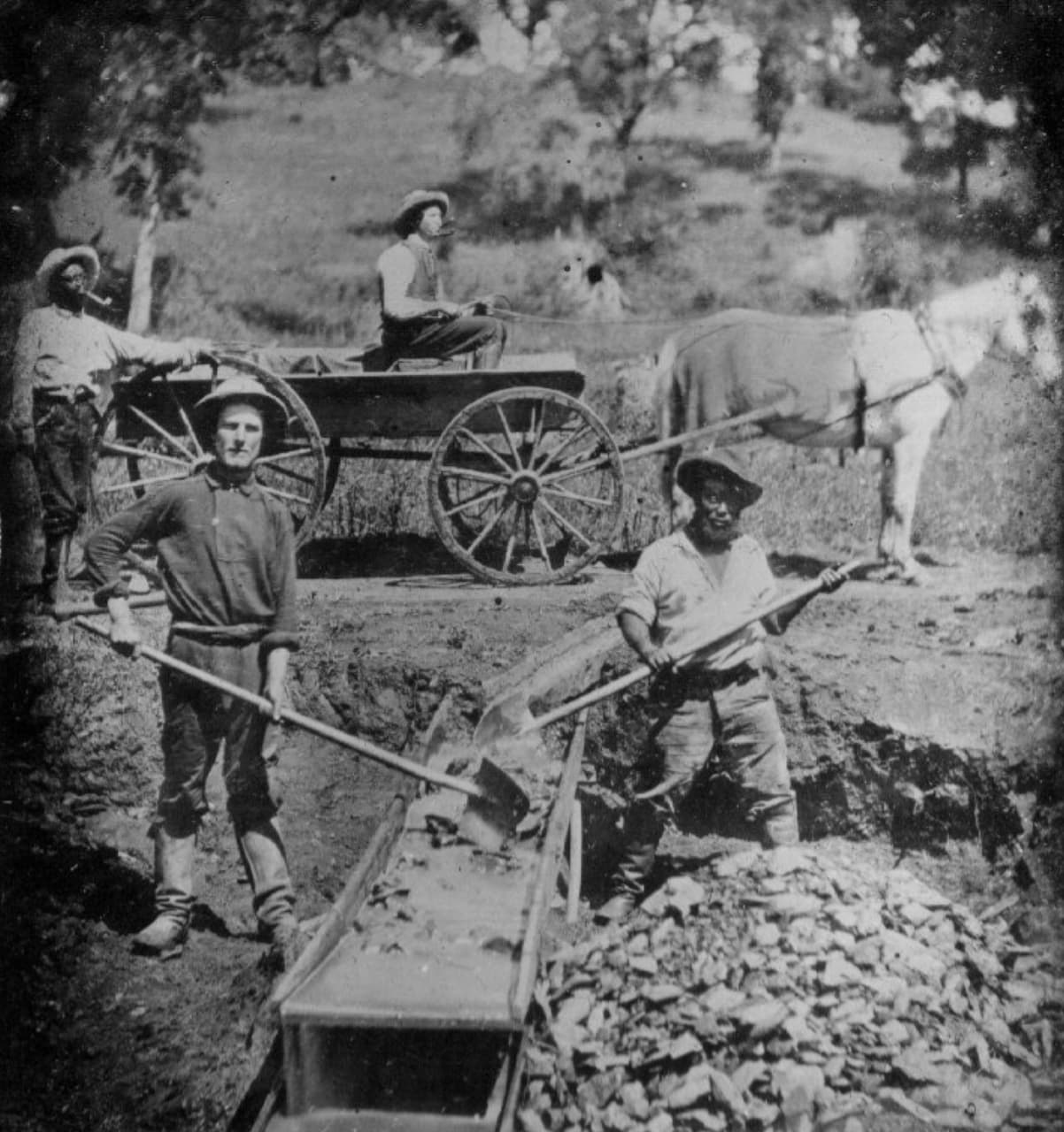 Sift Gold Mining for Gold: How Trying to Get Rich Once Looked | eBaum's World