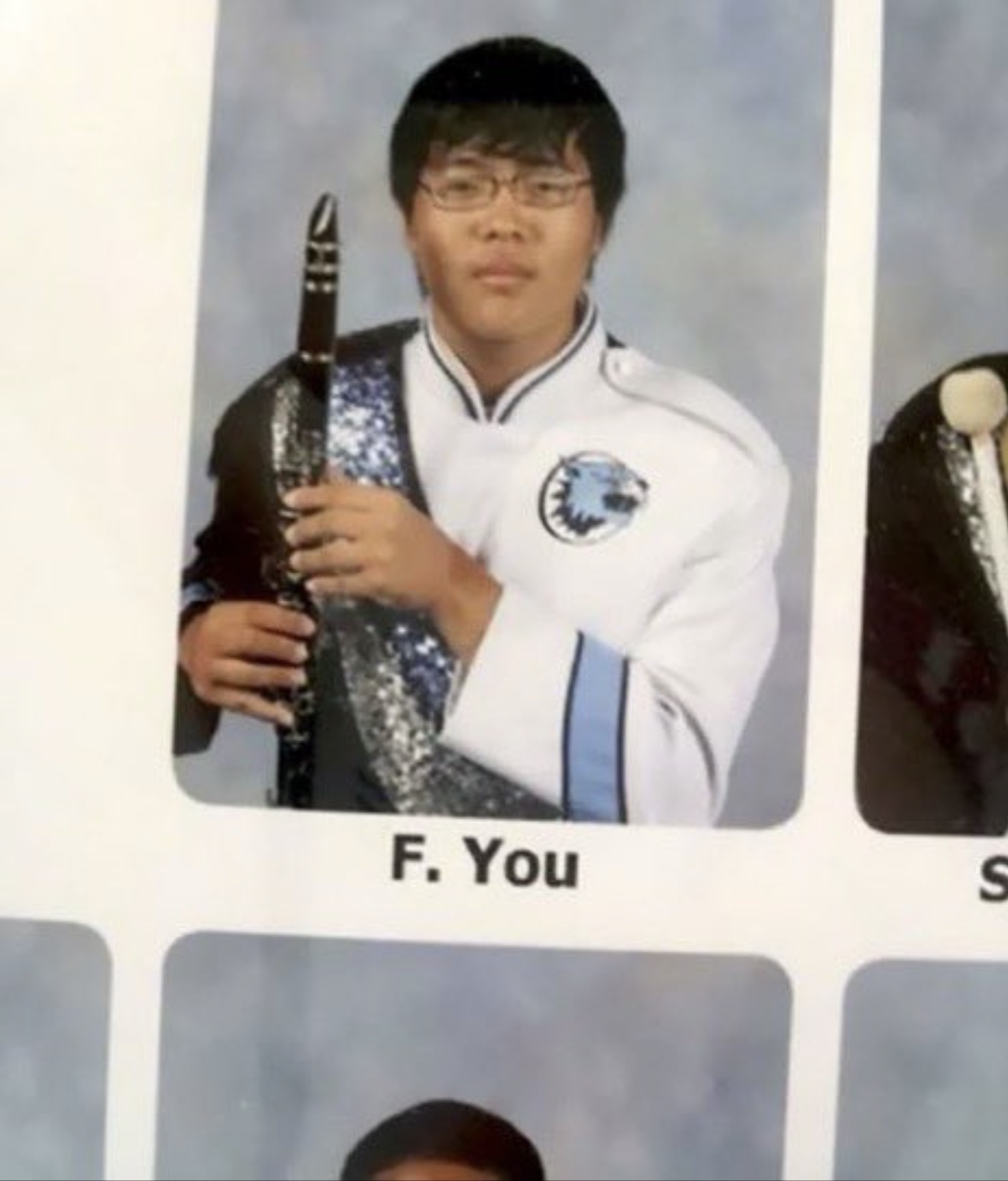 funny yearbook names - F. You S