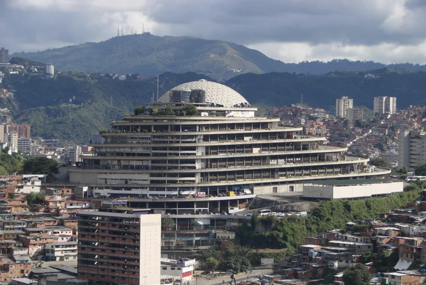 The Helicoide; the largest torture building in South America.