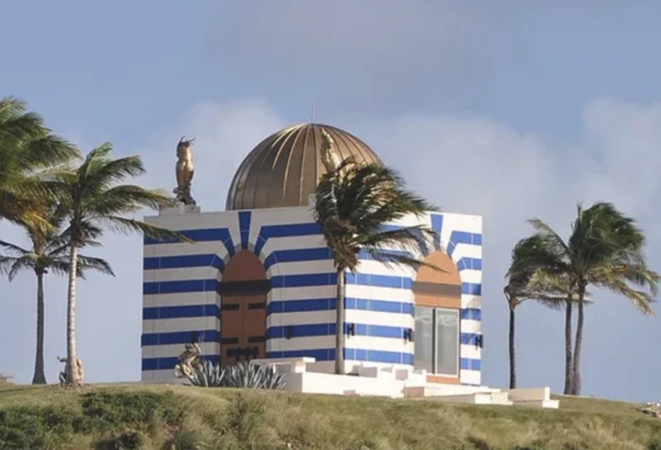 The Weird Temple-like Structure on Jeff Epstein’s Island.