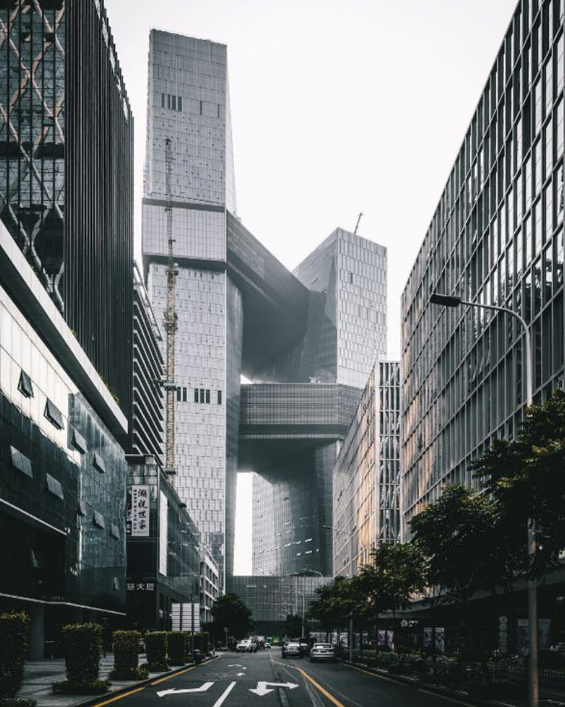 Tencent building, Shenzhen.