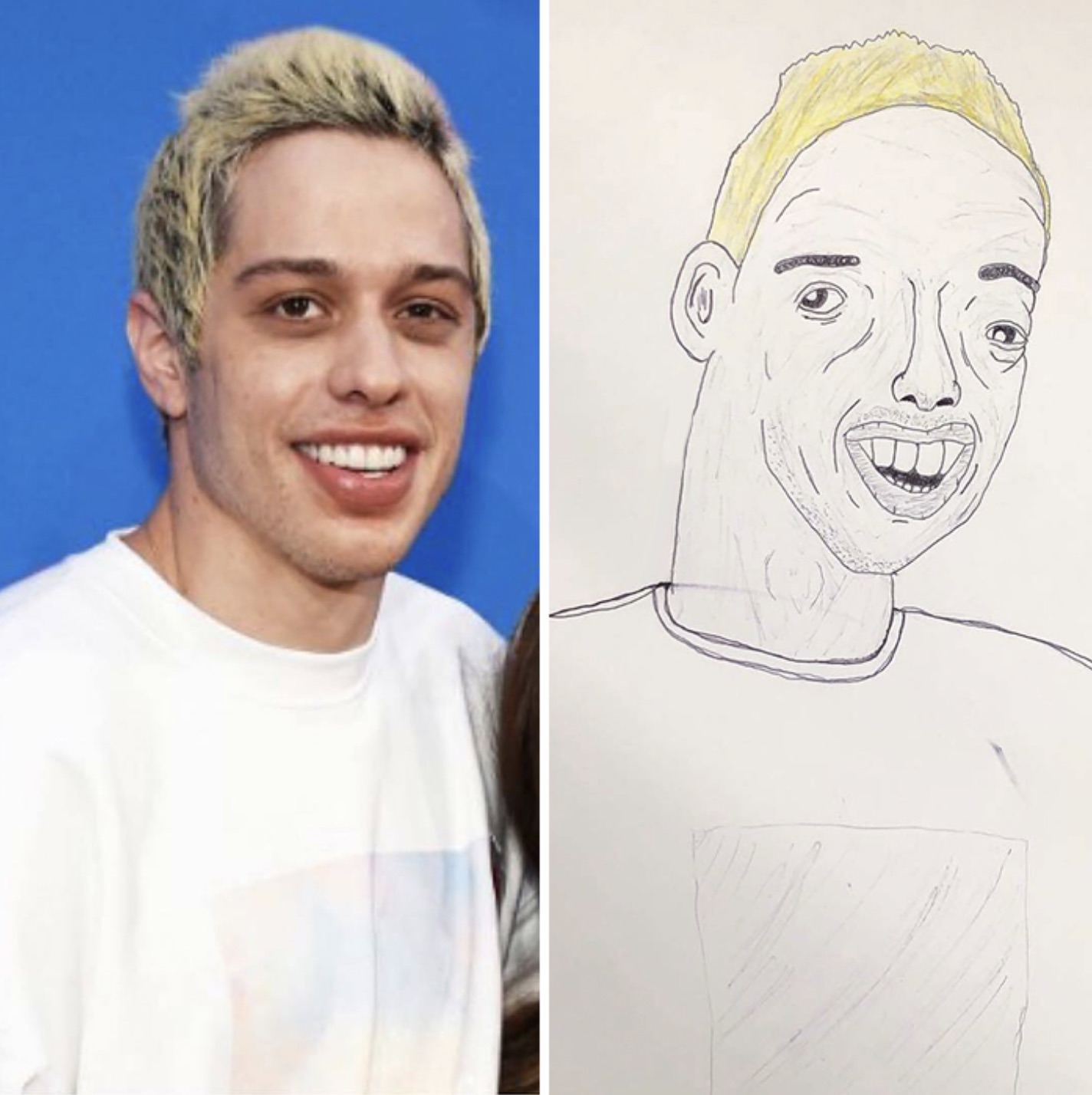 funny celebrity drawing