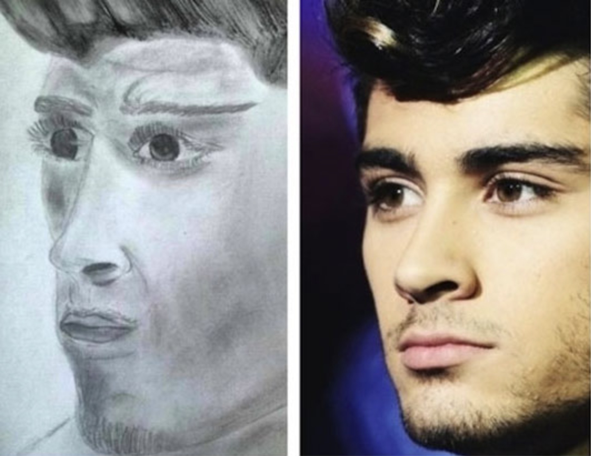 zayn malik fan art bad