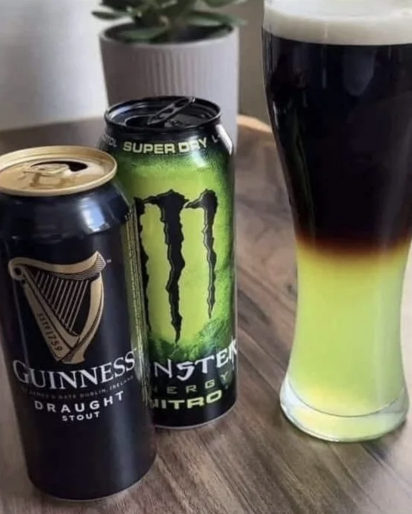 gonster guinness and monster - Super Dey Guinness Inste Draught Stout Ro Itro