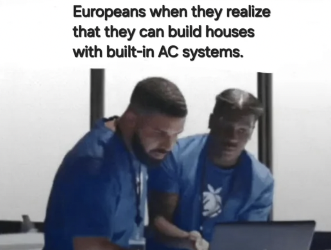 drake realization gif - Europeans when they realize that they can build houses with builtin Ac systems.