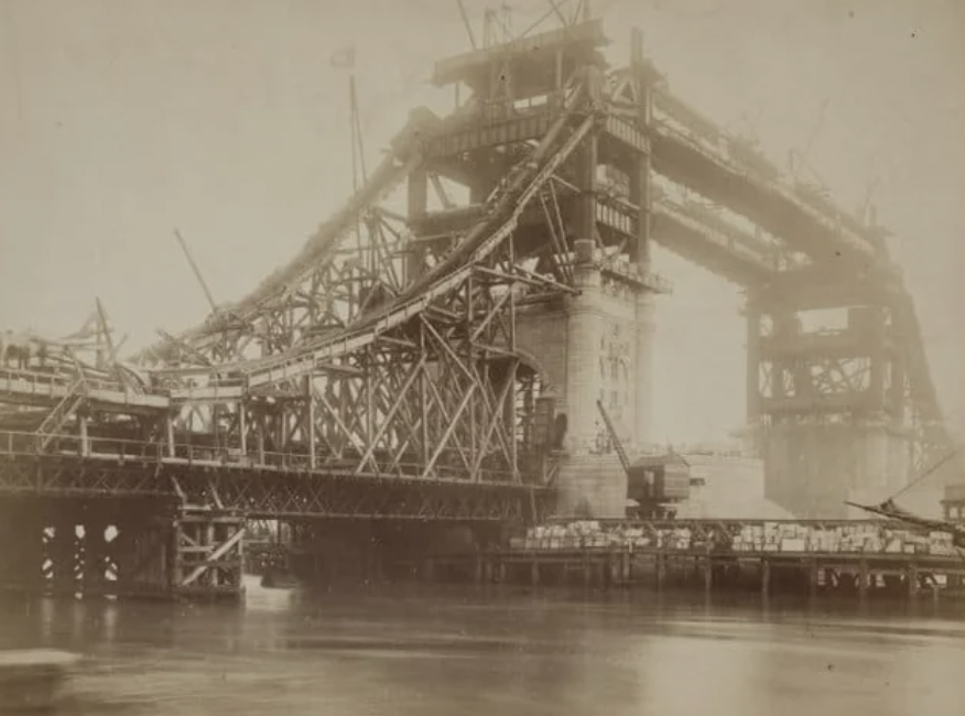 tower bridge construction