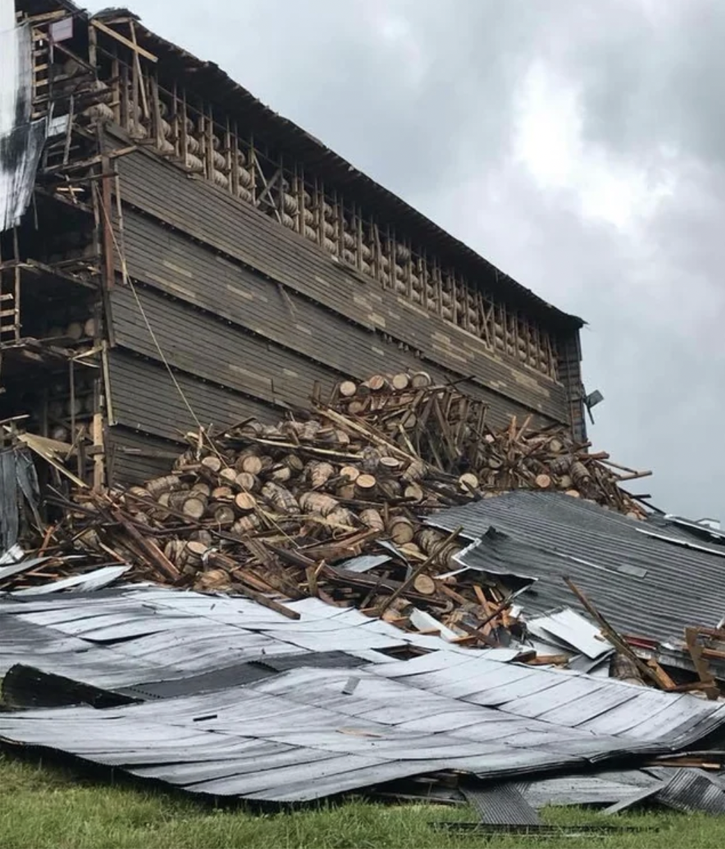 barton rickhouse collapse