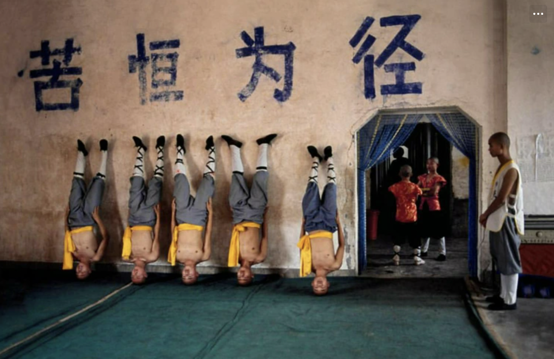 shaolin temple steve mccurry -