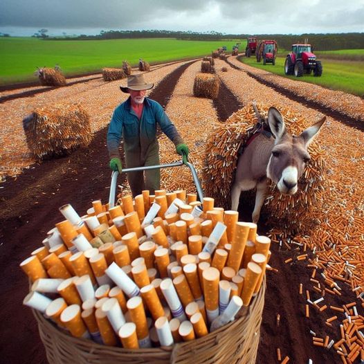 How AI sees a 'tobacco farm'.