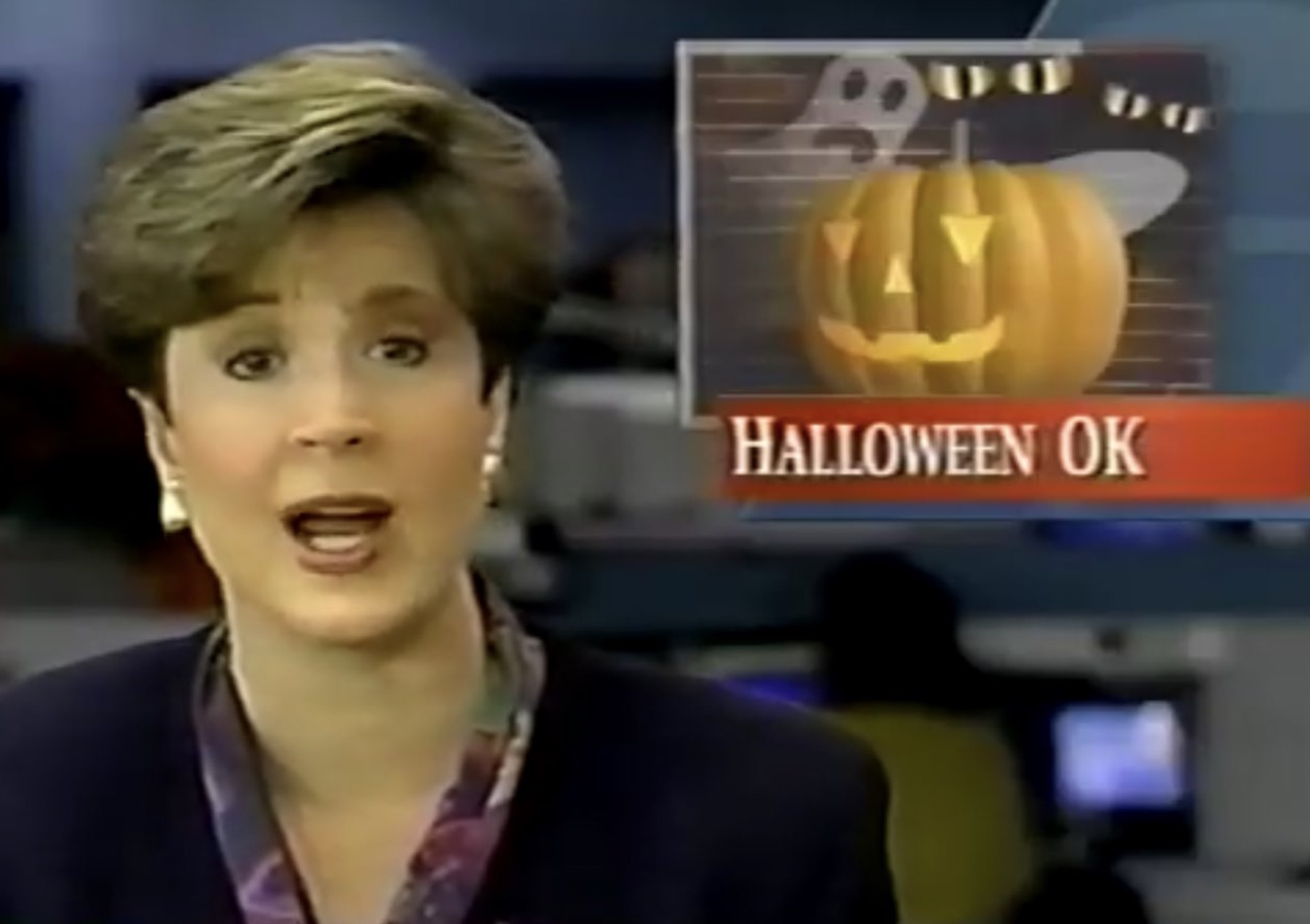 newscaster - Do Halloween Ok