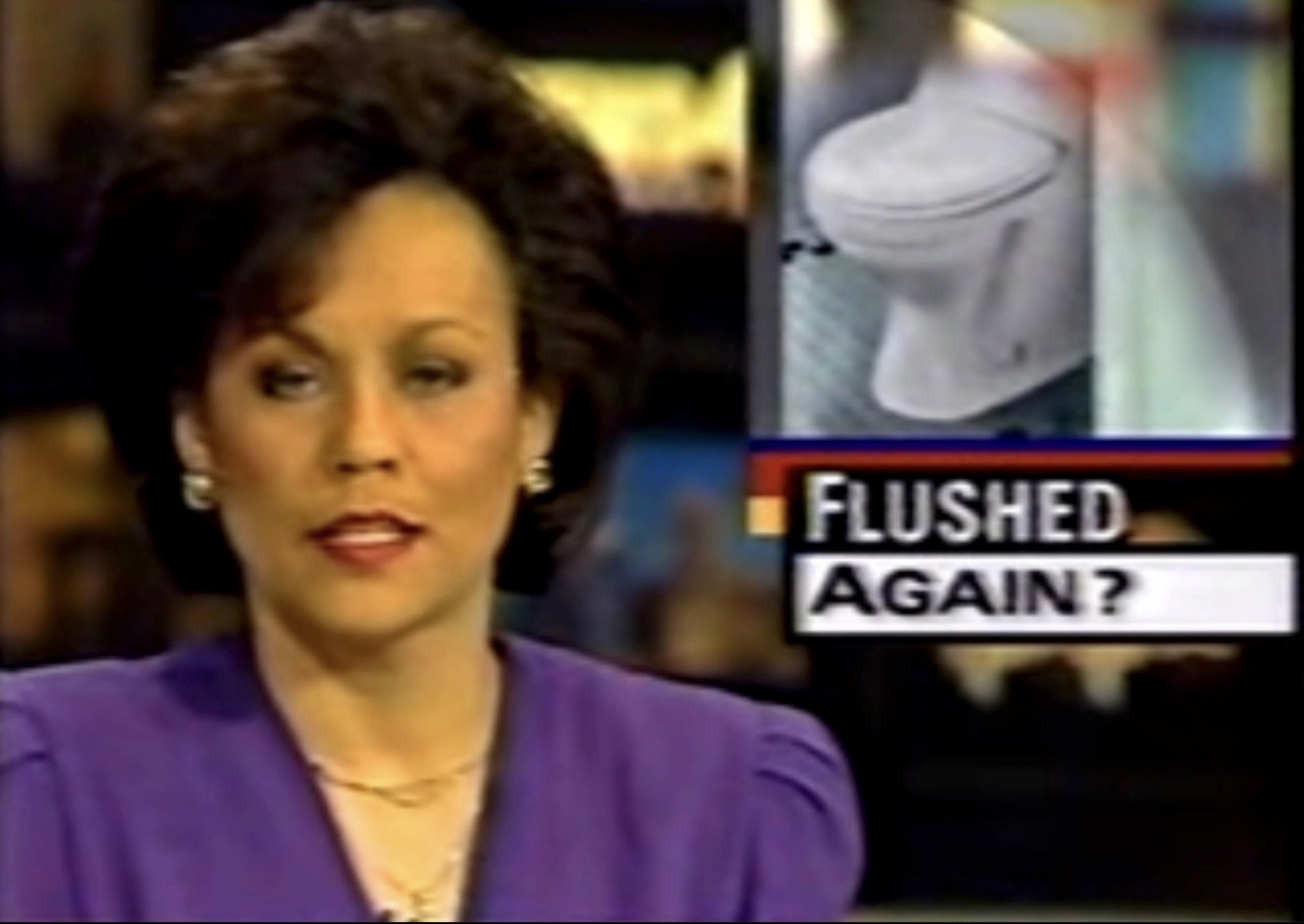 newscaster - Flushed Again?