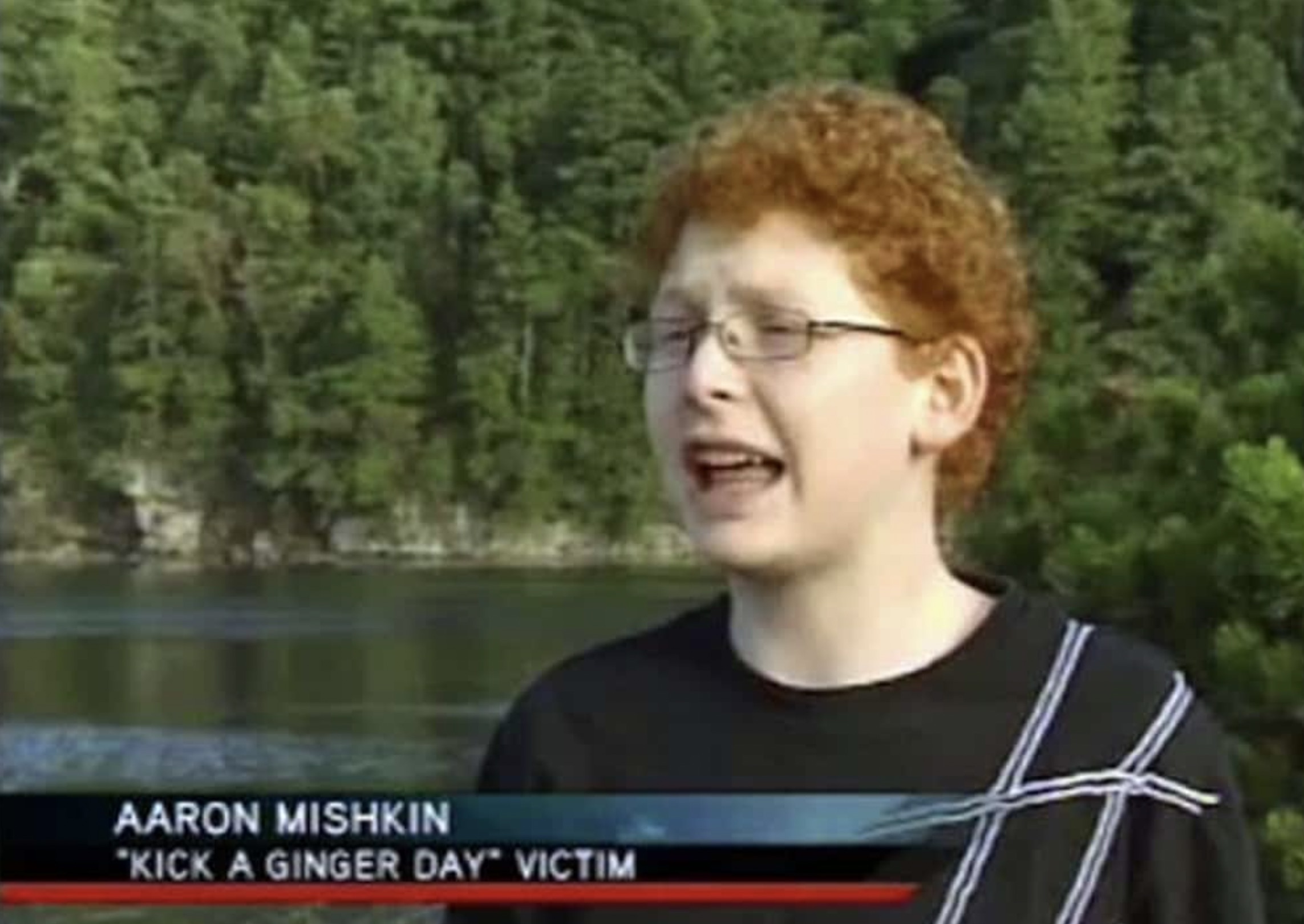 kick a ginger day - Aaron Mishkin "Kick A Ginger Day" Victim