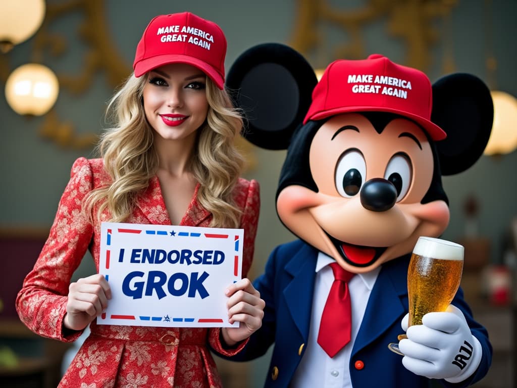 girl - Make America Great Again I Endorsed Grok Make America Great Again Aj