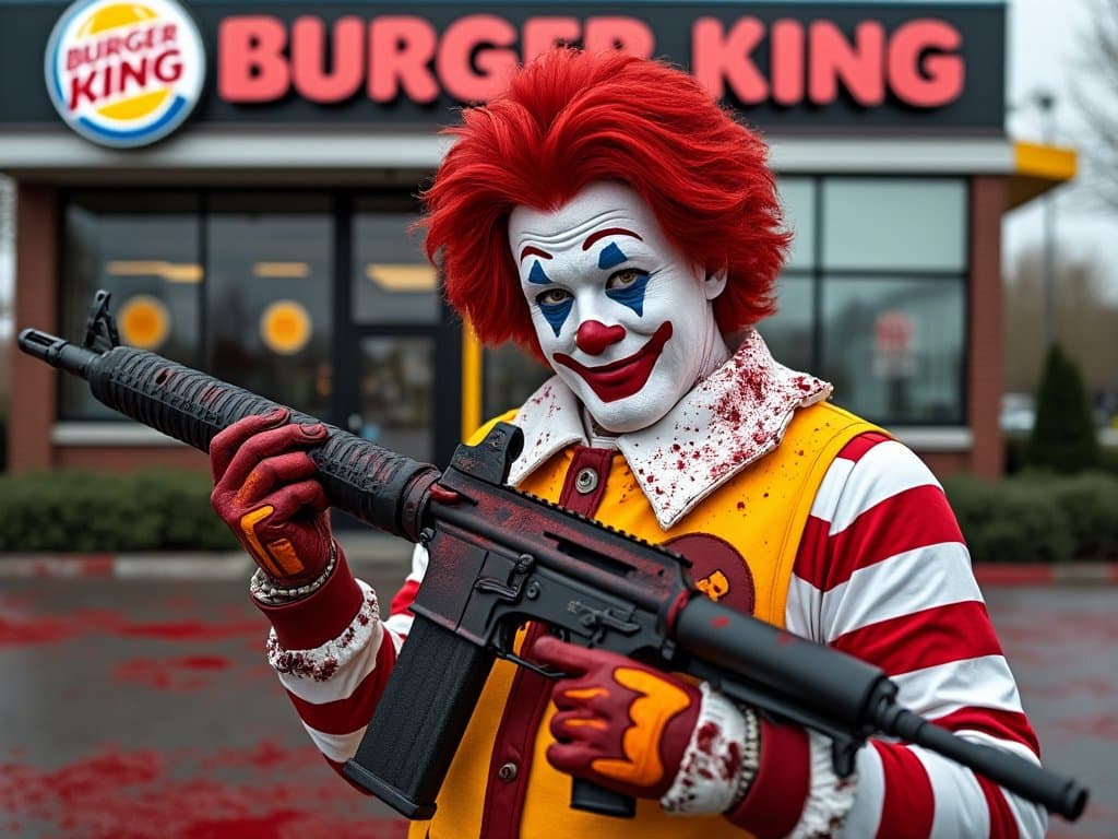 clown - Burger King Burger King 6