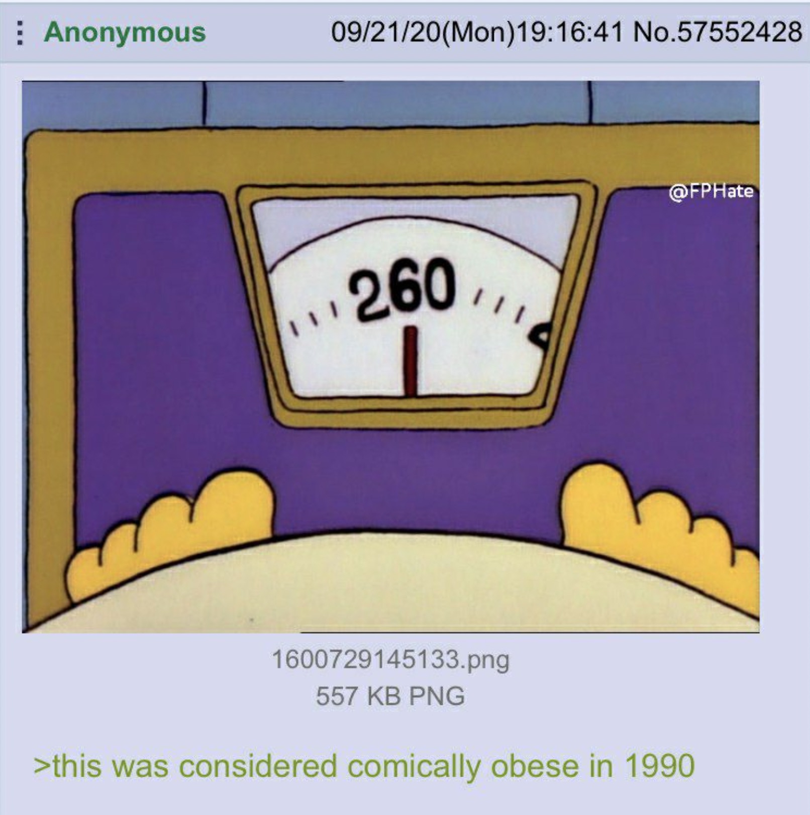 considered comically obese in 1990 - Anonymous 092120Mon41 No.57552428 260 1600729145133.png 557 Kb Png >this was considered comically obese in 1990