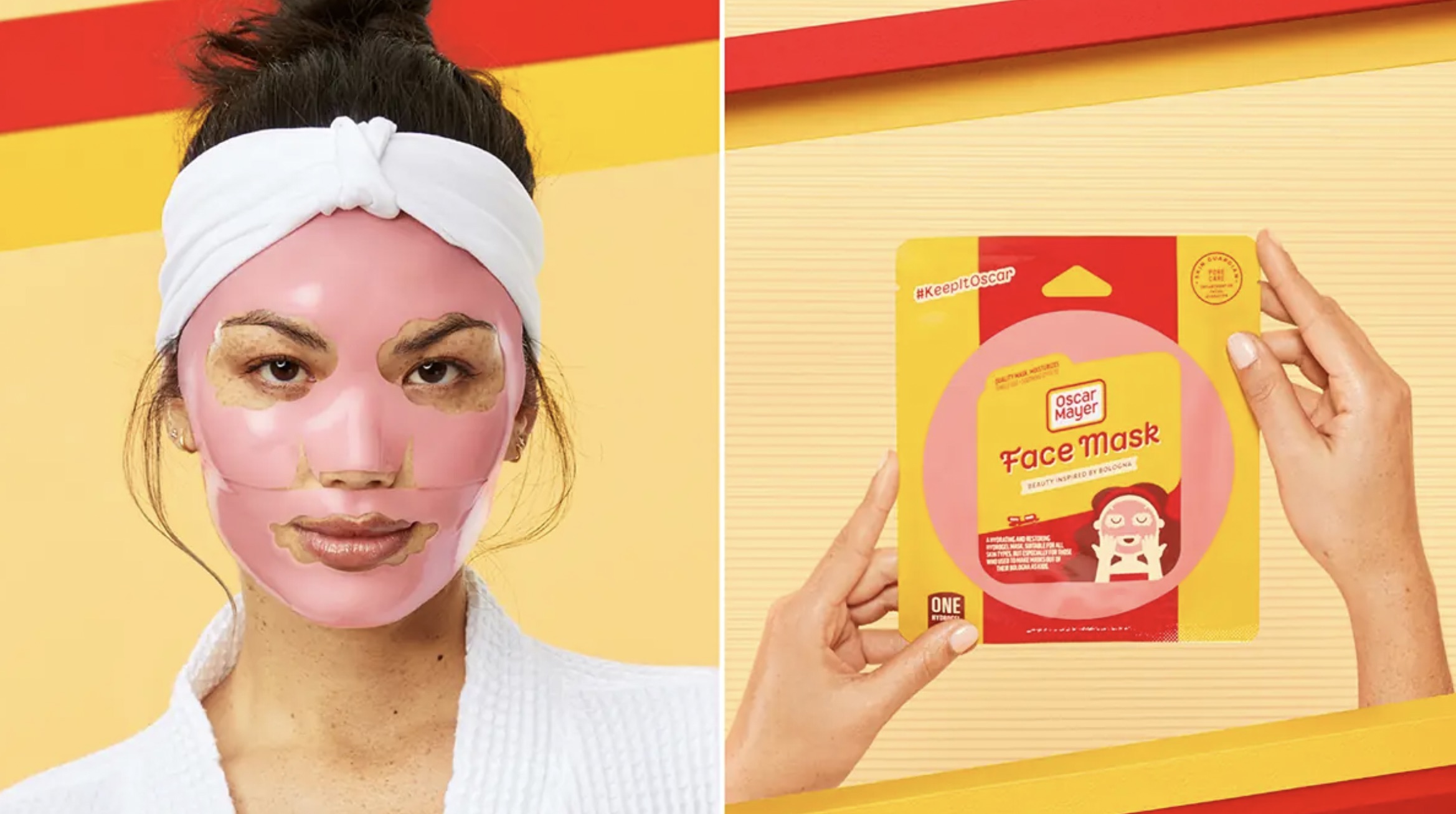 oscar mayer bologna face mask - One Oscar Mayer Face Mask Beauty Inspired By Bologna S Sain Types A Care