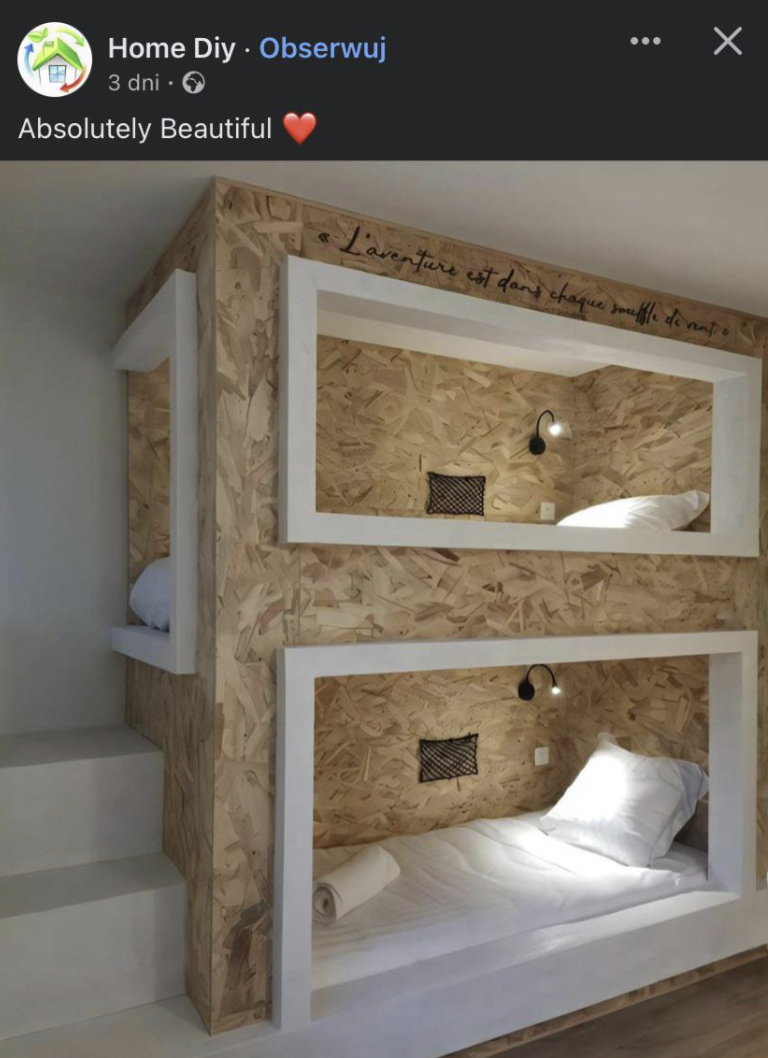 osb bunk bed