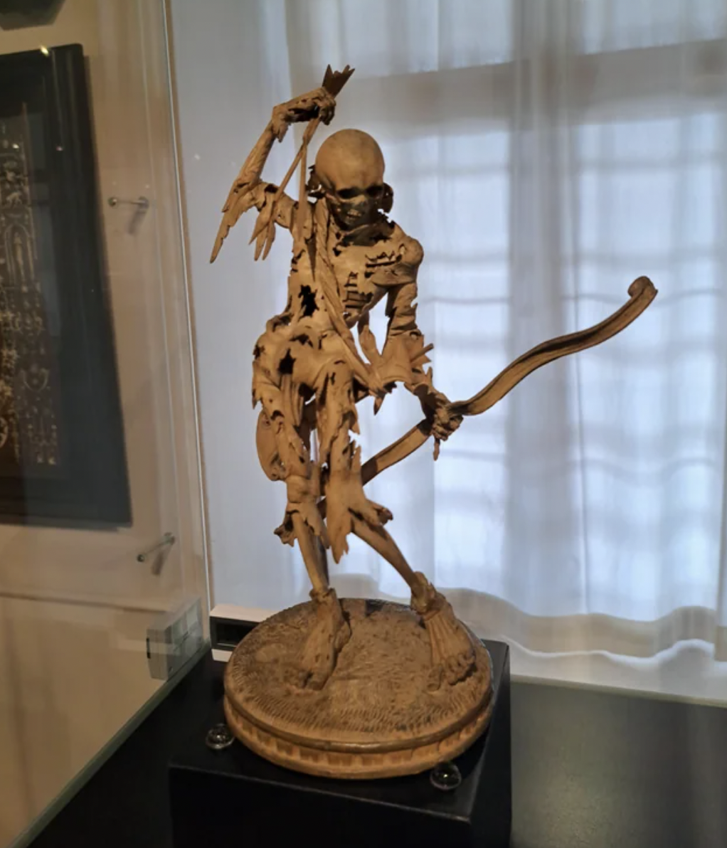 "Small Death," carved from a single piece of wood before 1519.