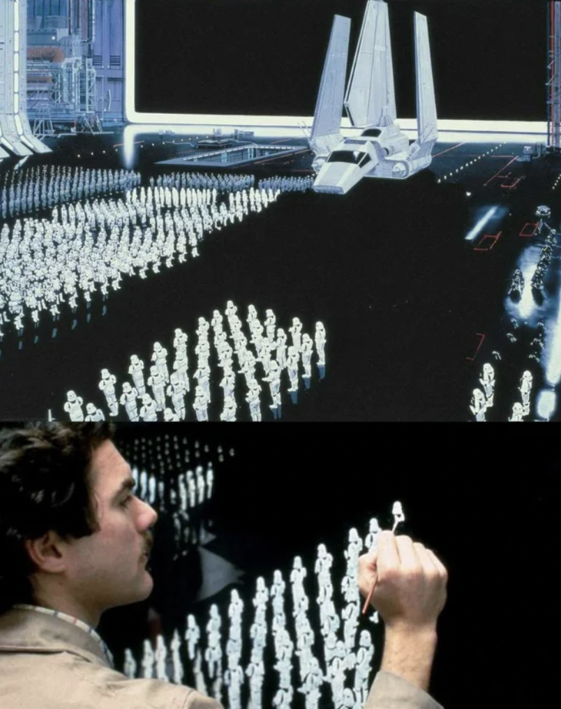 star wars matte paintings