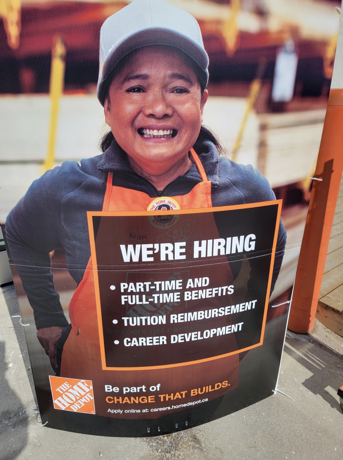 home depot funny - The Home Depot We'Re Hiring PartTime And FullTime Benefits Tuition Reimbursement Career Development Be part of Change That Builds. Apply online at careers.h