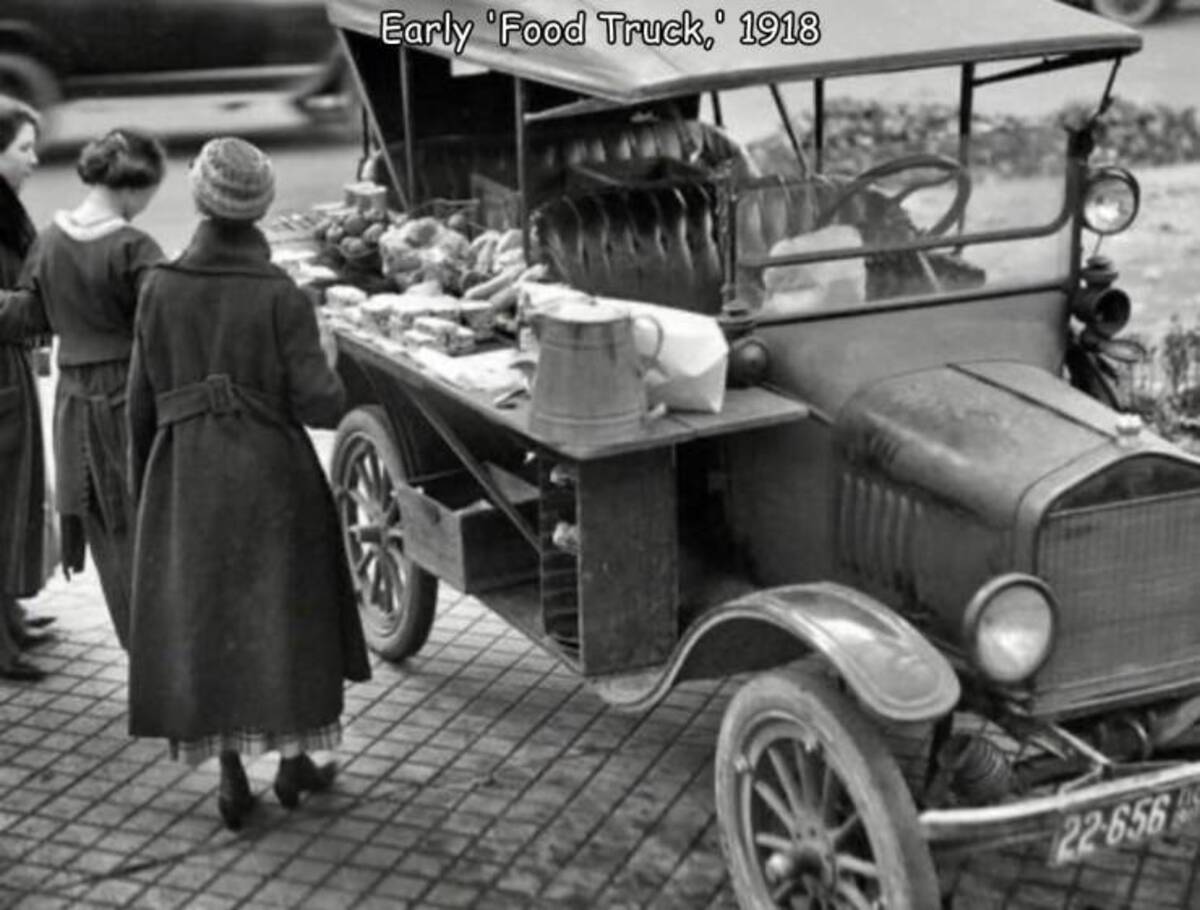 funny memes and cool pics - Food truck - Early 'Food Truck,' 1918 22656