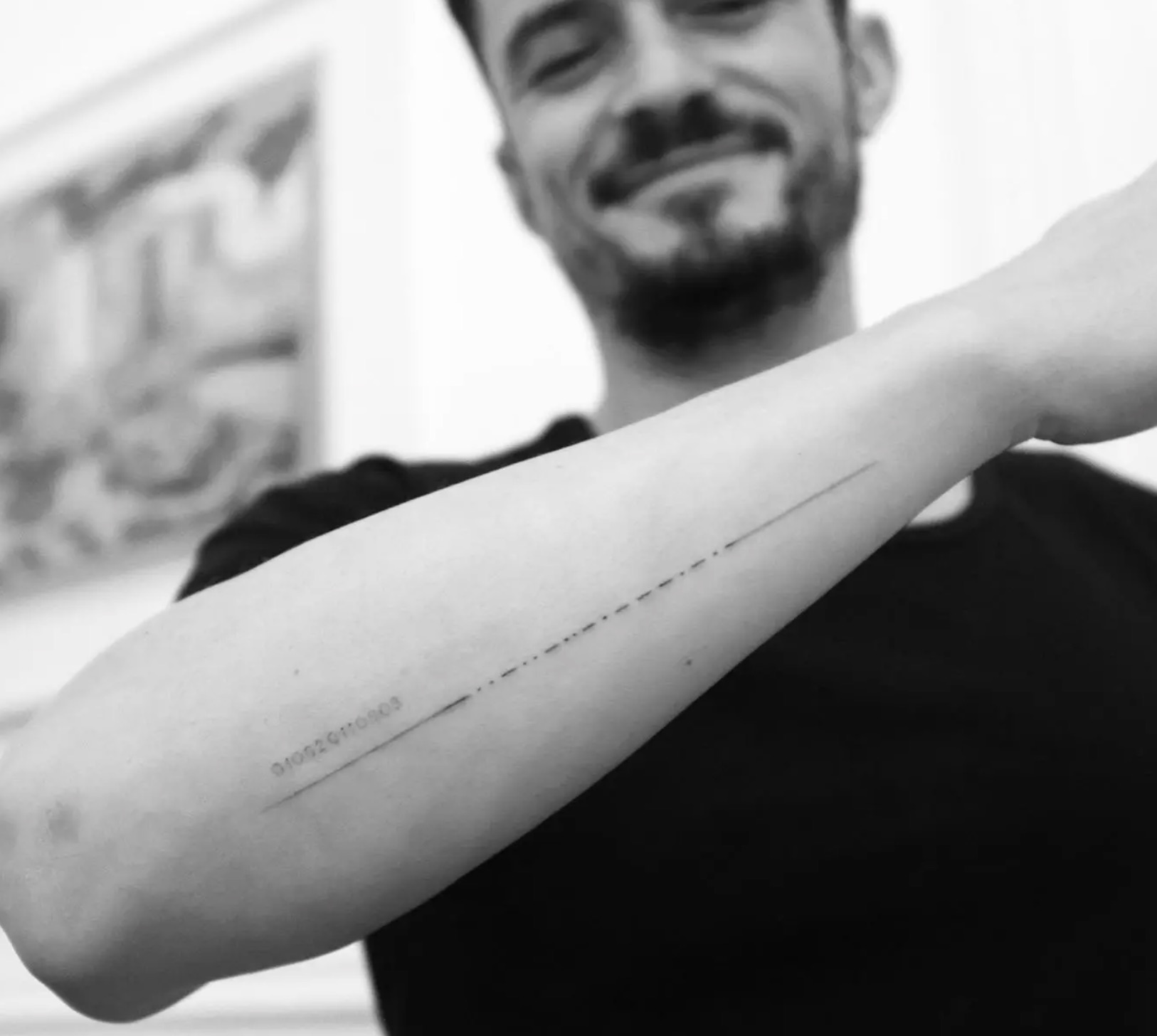 morse code tatoo - 010520110903