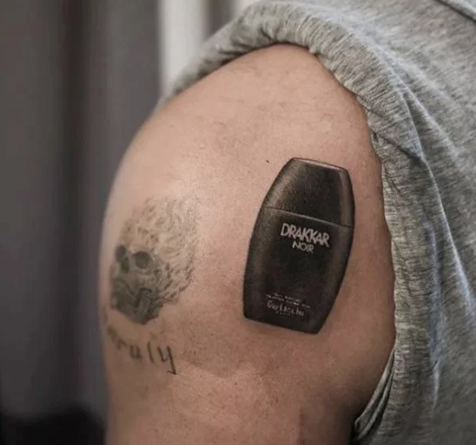 drake tattoo - ruly Drakkar Noir Duy Lack he