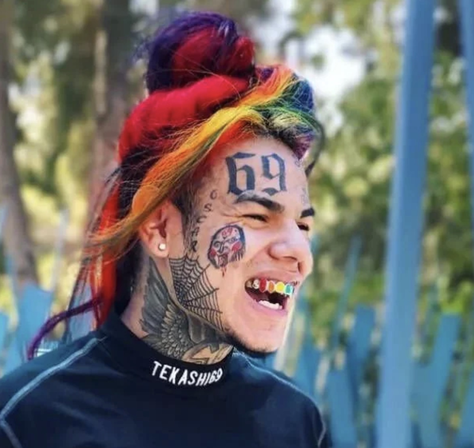 rappers smiling - Tekashi 69