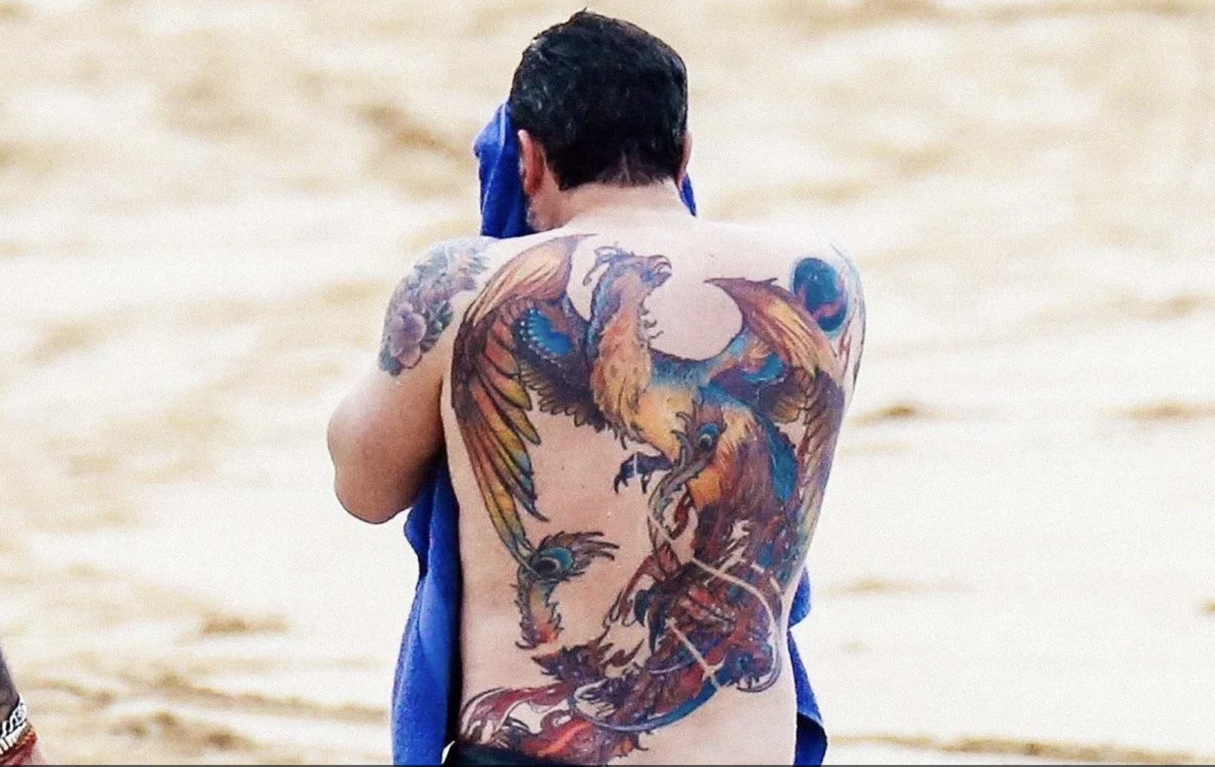 ben affleck phoenix tattoo