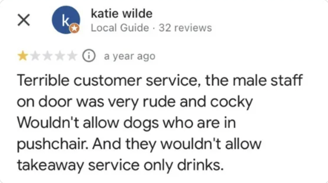 The 22 Meanest Restaurant Reviews Ever