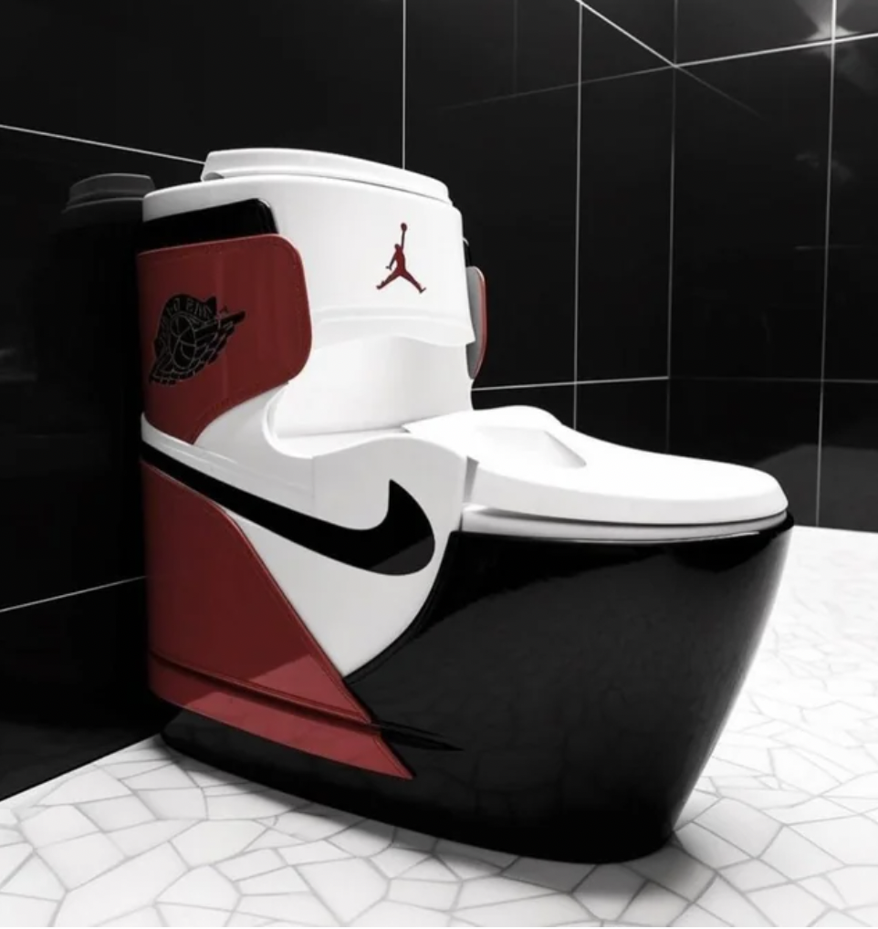 nike toilet