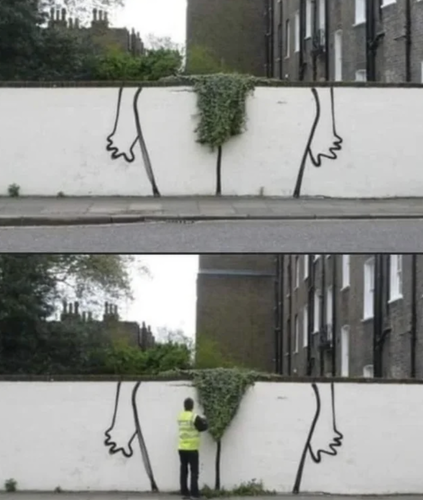 bush banksy