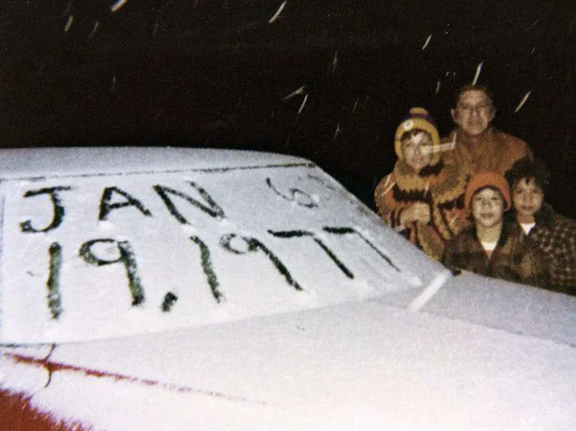 snow in florida 1977 -