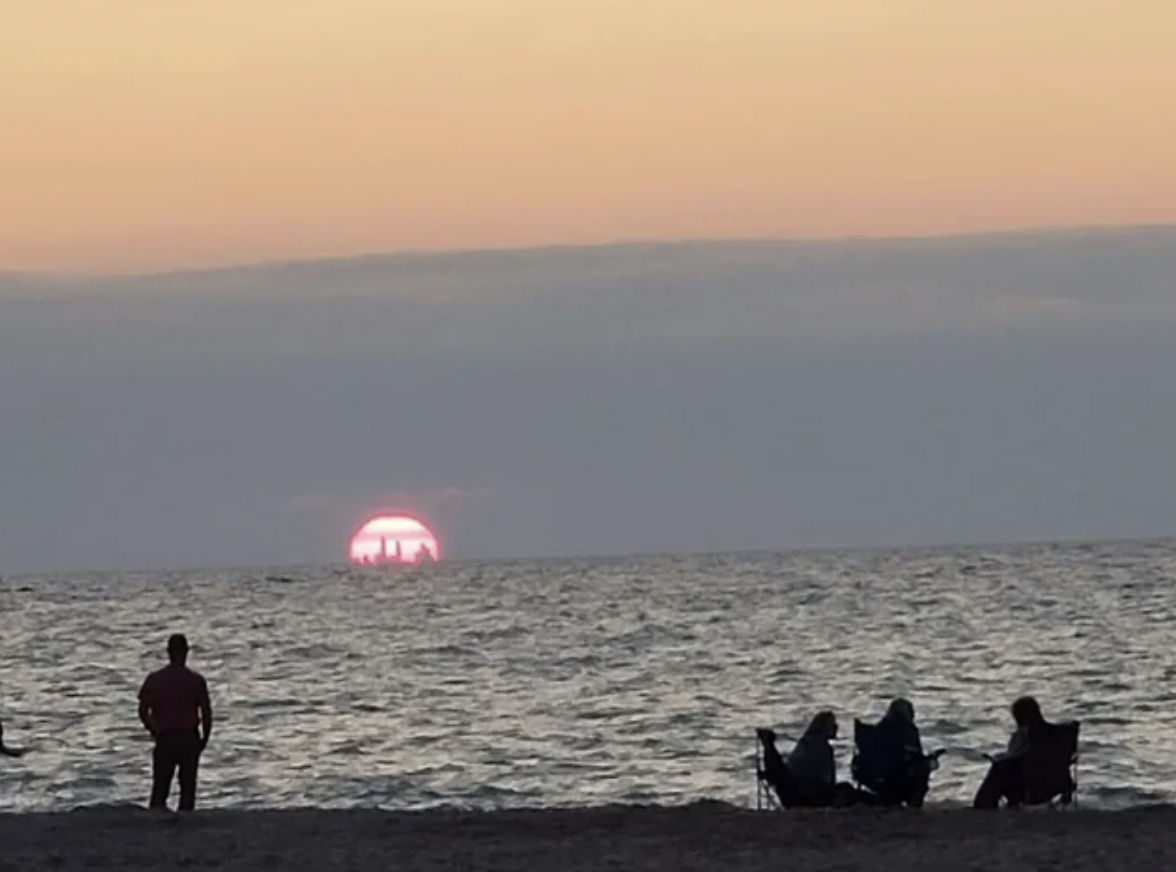 chicago skyline from indiana dunes