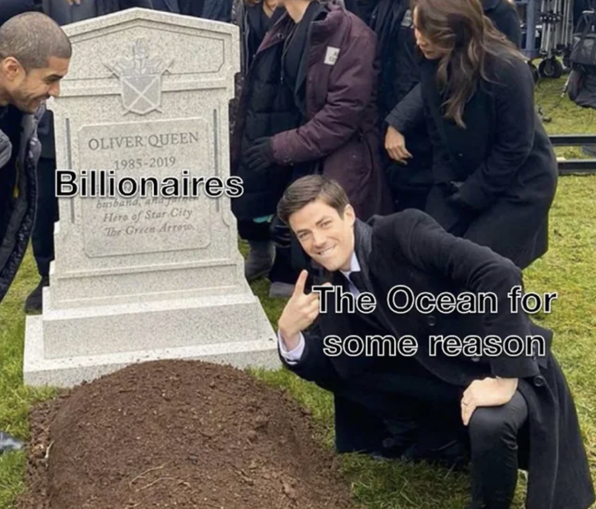 grave anime meme - Oliver Queen 19852019 Billionaires Hers of Star City The Green Arre The Ocean for some reason