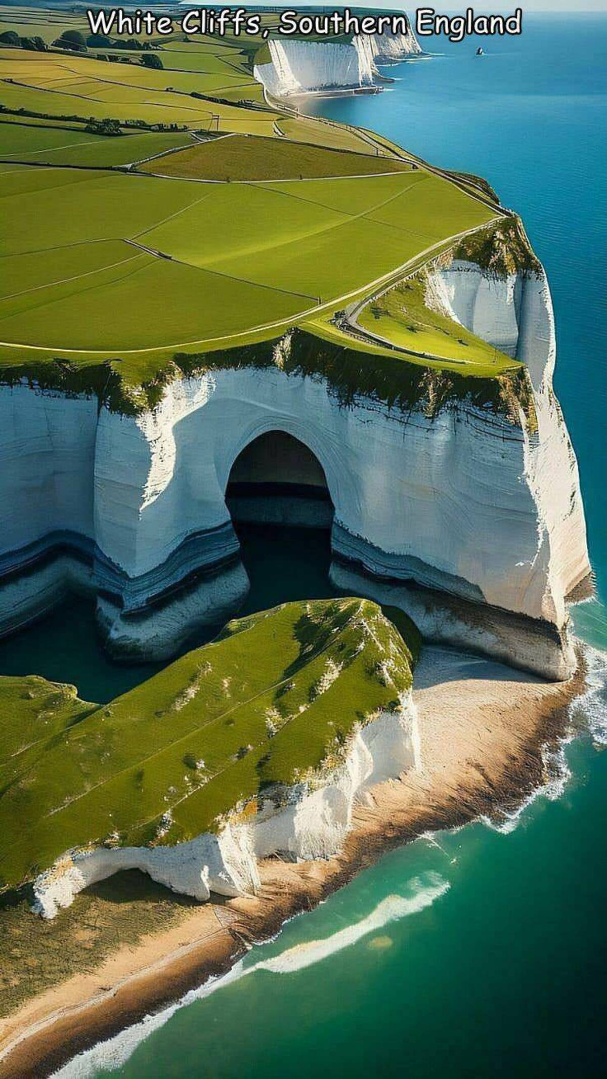 fun random photos - white cliffs southern england - White Cliffs, Southern England