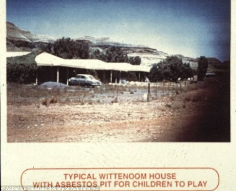 ridge - Typical Wittenoom House With Asbestos Pit For Children To Play Asbestos Diseases Society of Australia Inc