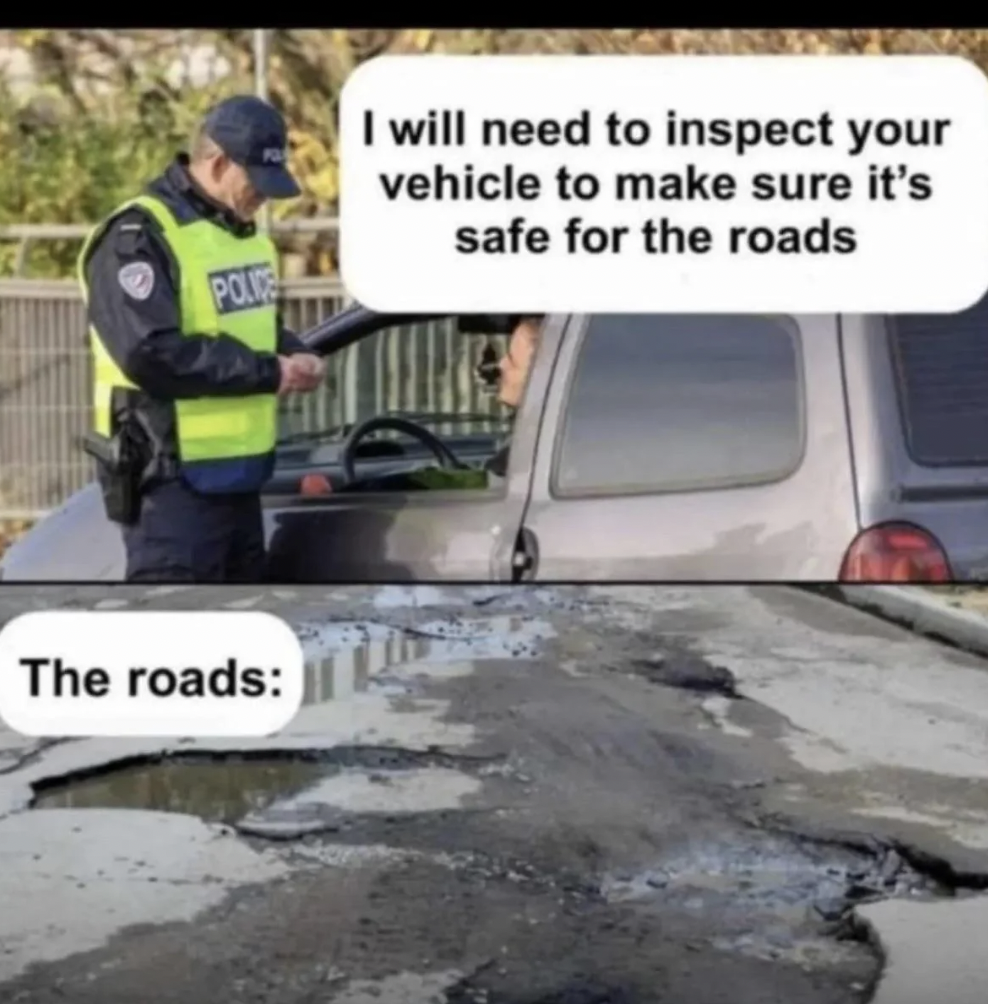 michigan potholes - Pol The roads I will need to inspect your vehicle to make sure it's safe for the roads