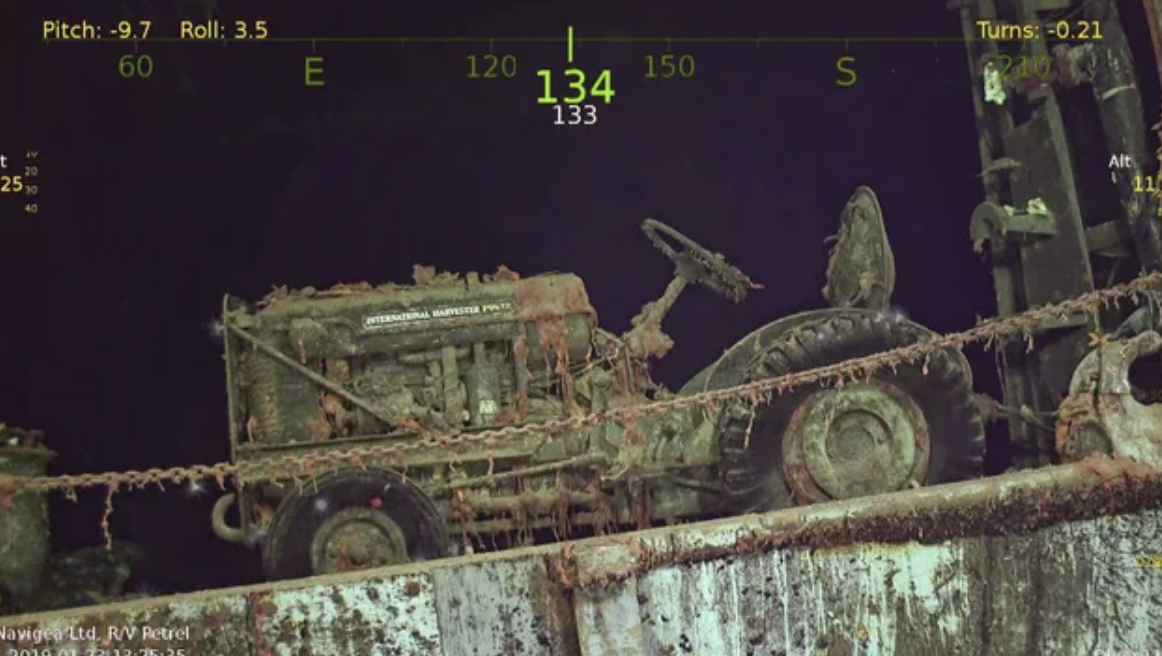 uss hornet wreck - 25 Pitch 9.7 Roll 3.5 60 Navige Ltd. Rv Petrel Lli E 120 150 134 133 S Turns 0.21 Alt