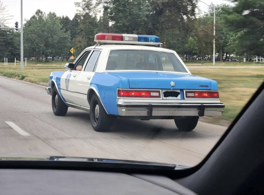 police car