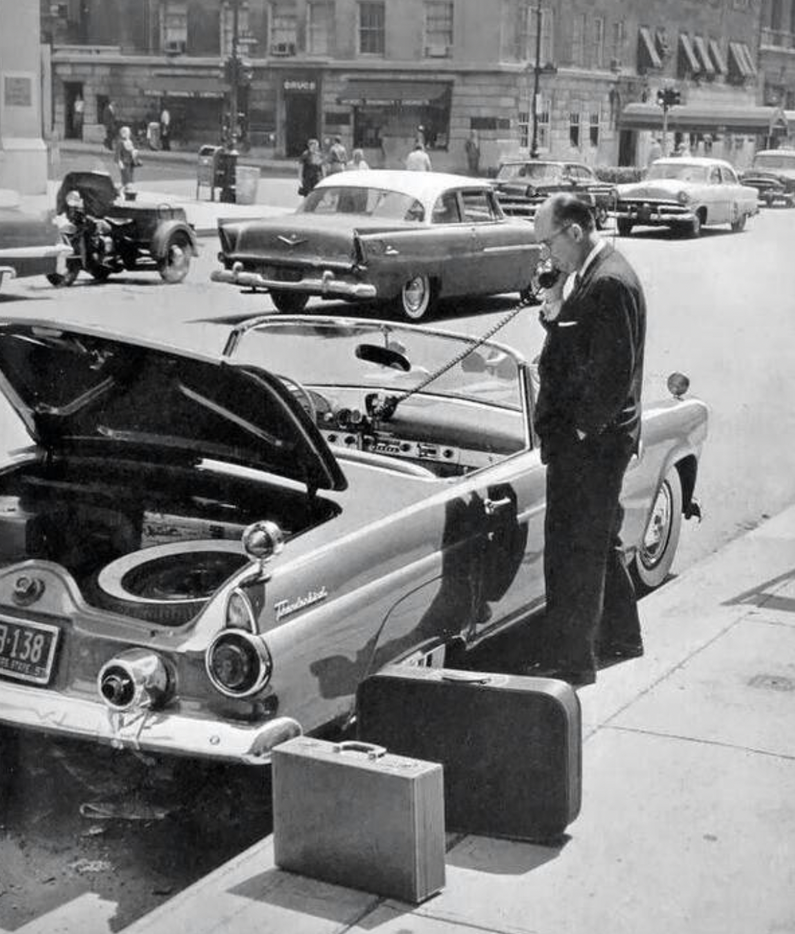 car phones in the 50s