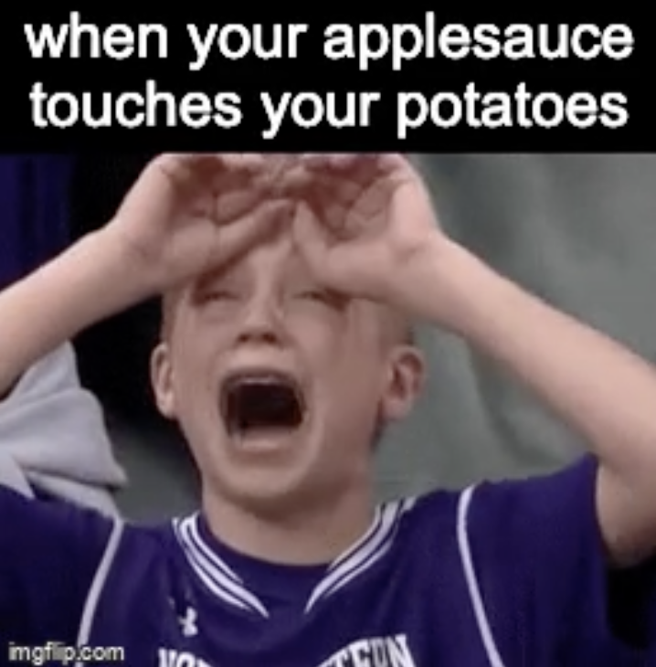 john 3 16 meme - when your applesauce touches your potatoes imgflip.com Con