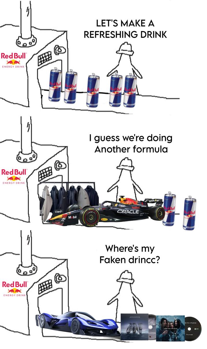 diagram - Red Bull Let'S Make A Refreshing Drink Energy Drink Red Bull Energy Drink Red Bull Energy Drink Claro I guess we're doing Another formula Oracle Mobil Where's my Faken drincc?