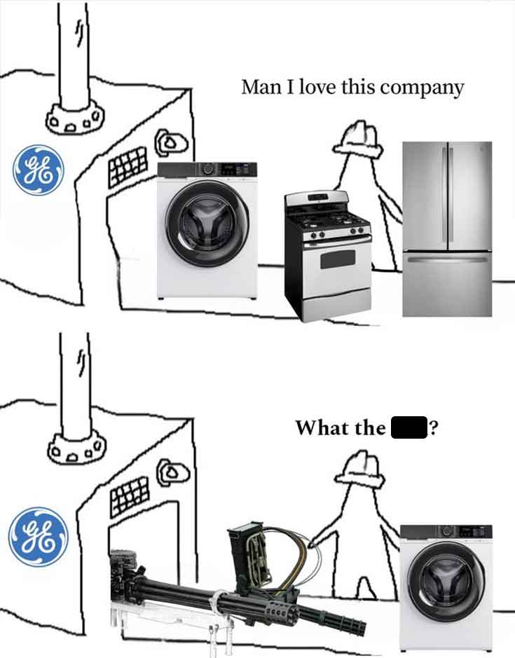 Internet meme - Ge Ge Man I love this company What the ?